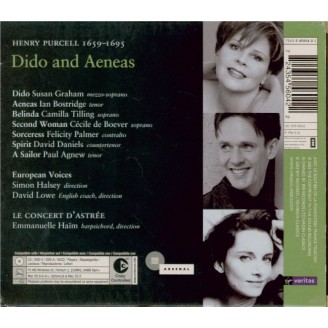 PURCELL - Haim - Dido and Aeneas (Didon et Énée), opéra Z.626